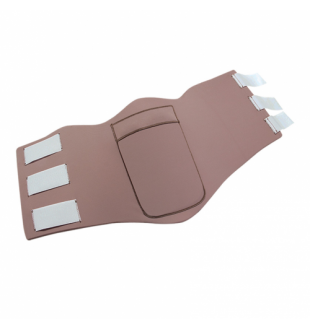 Abdominal cushion with central board - velcro - 121