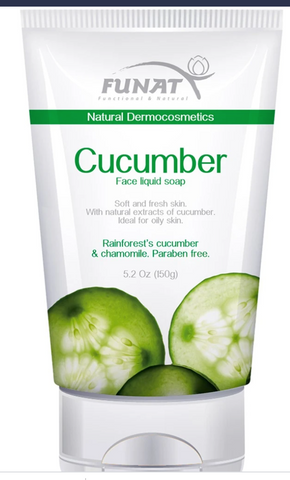 Funat Liquid Cucumber and Chamomile Face Soap