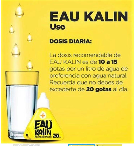 Eau Kalin Alkaline Water Drops