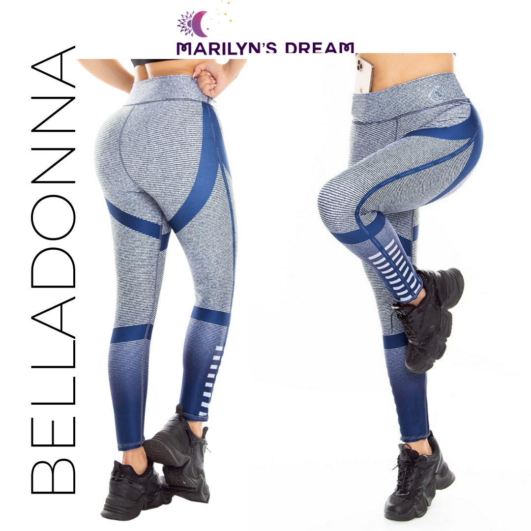 Belladonna – Leggings – Grey&Blue