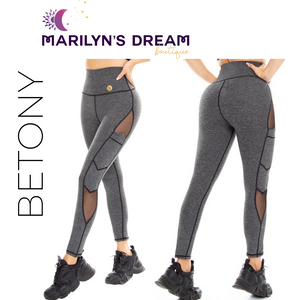 Betony – High Leggings – Grey