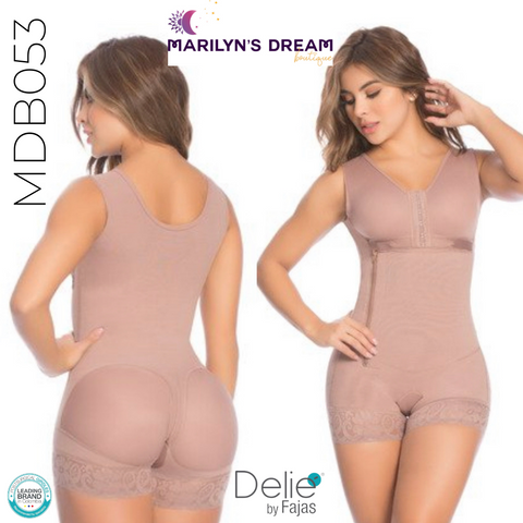 MDB053 – Body Shaper for Daily Wear and Post-Op with Bra and Butt Lift